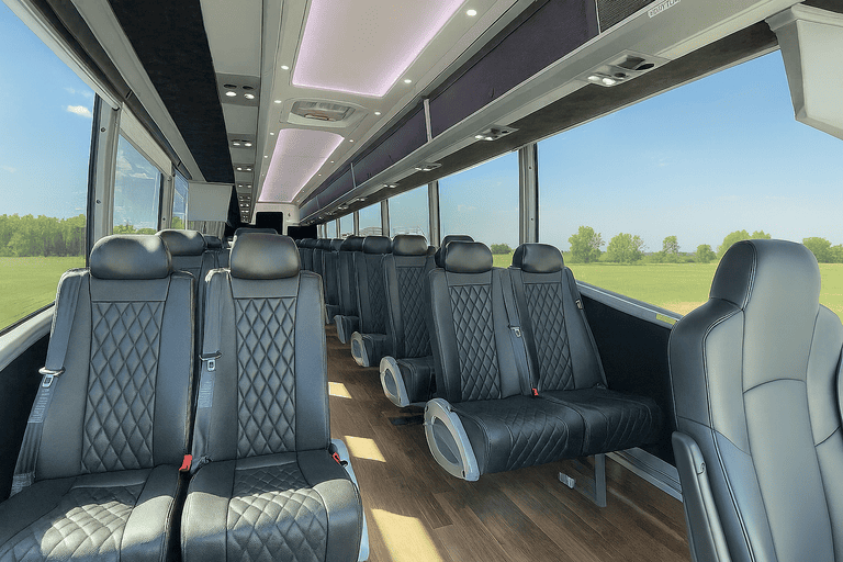 coach bus in Vista