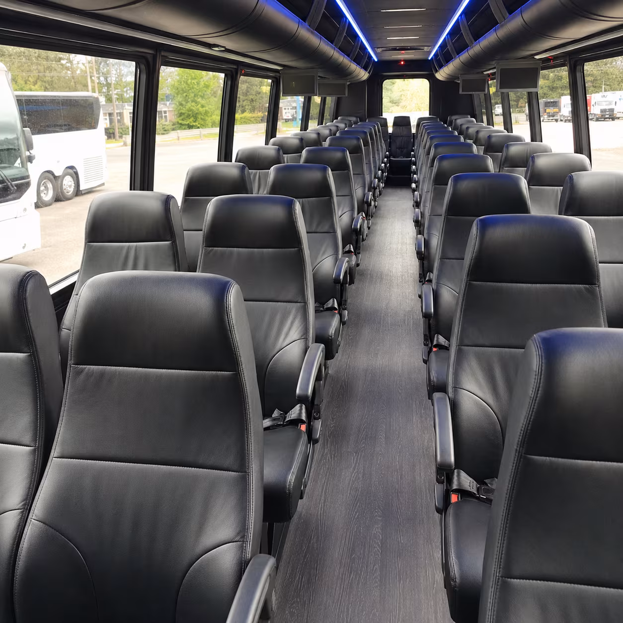 vista 30 passenger minibus interior