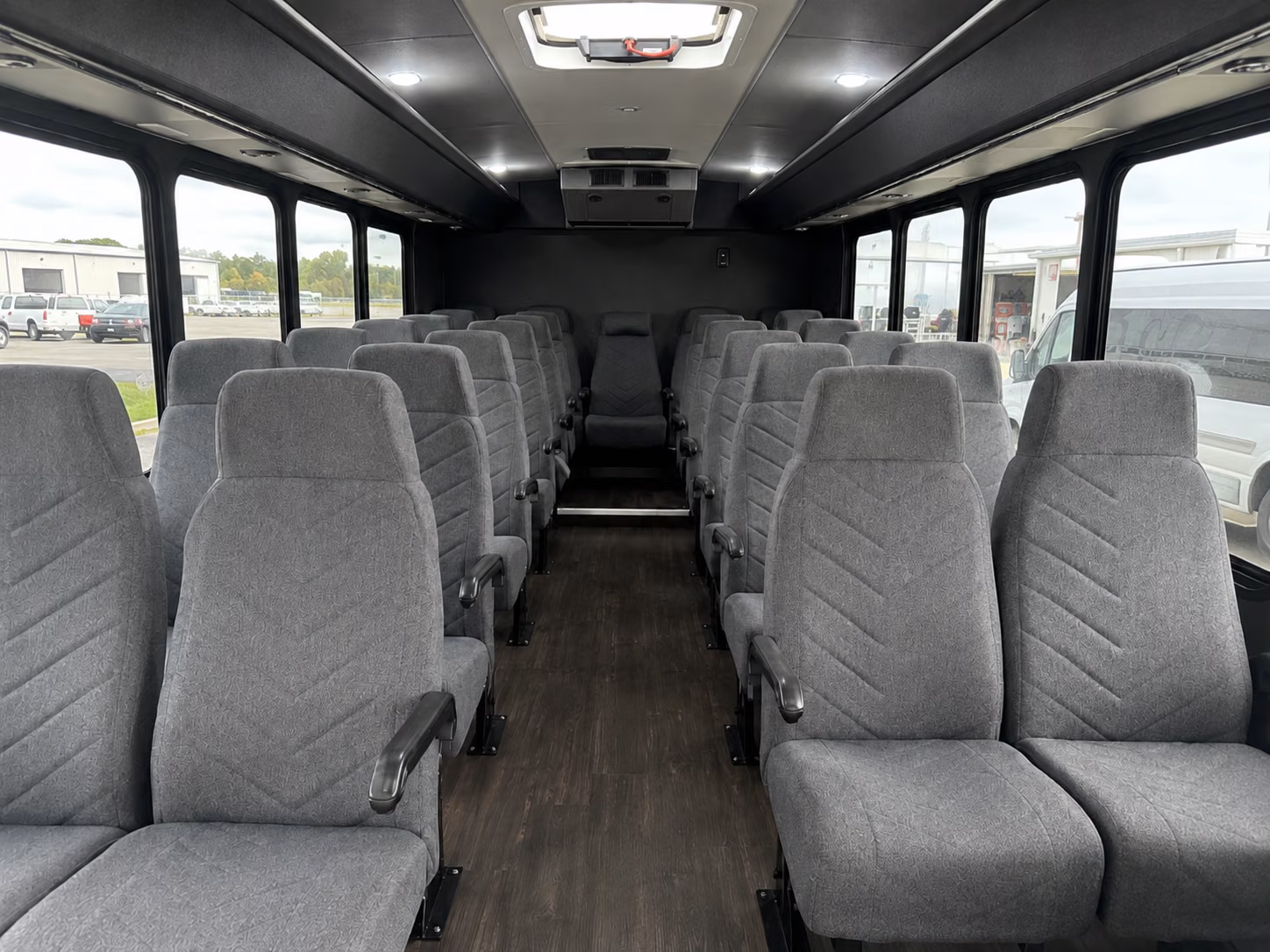 vista airport transportation onboard seating