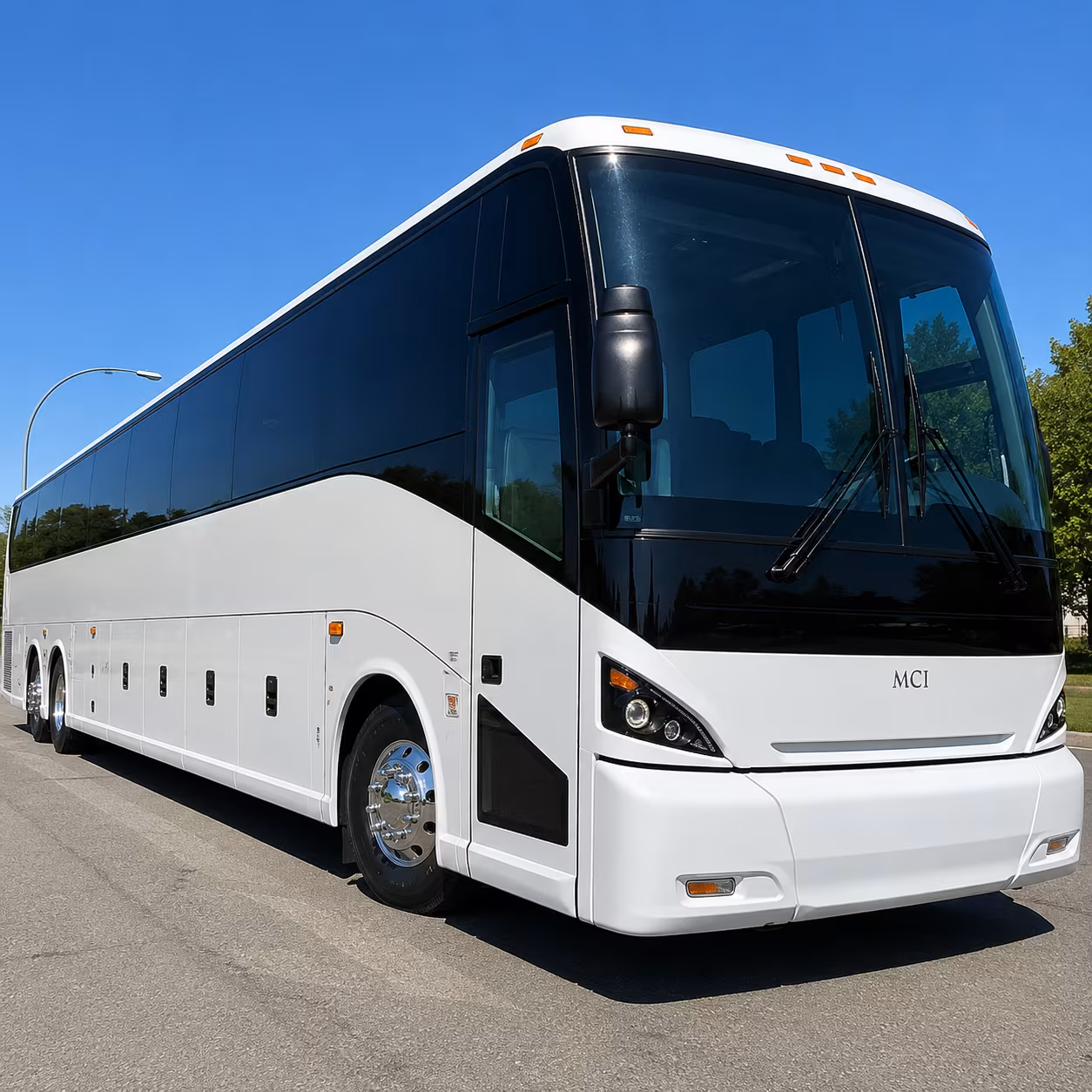 vista bus rental service area