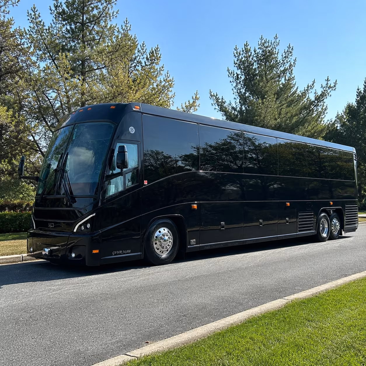 vista charter bus rental