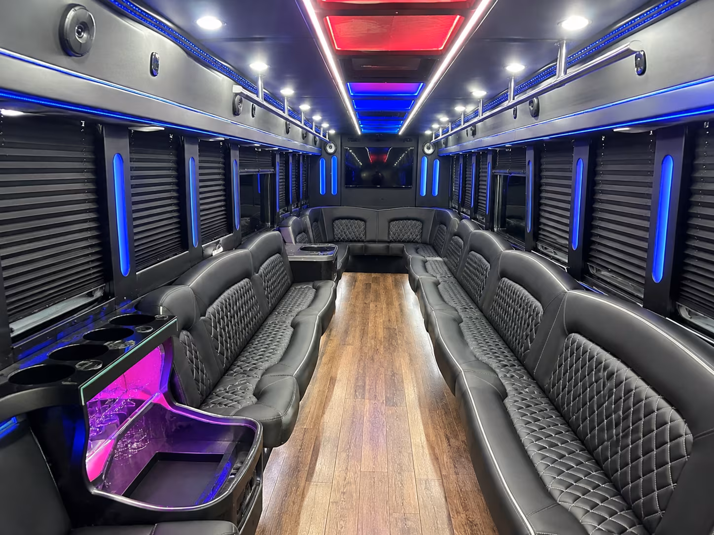 vista corporate party bus rental