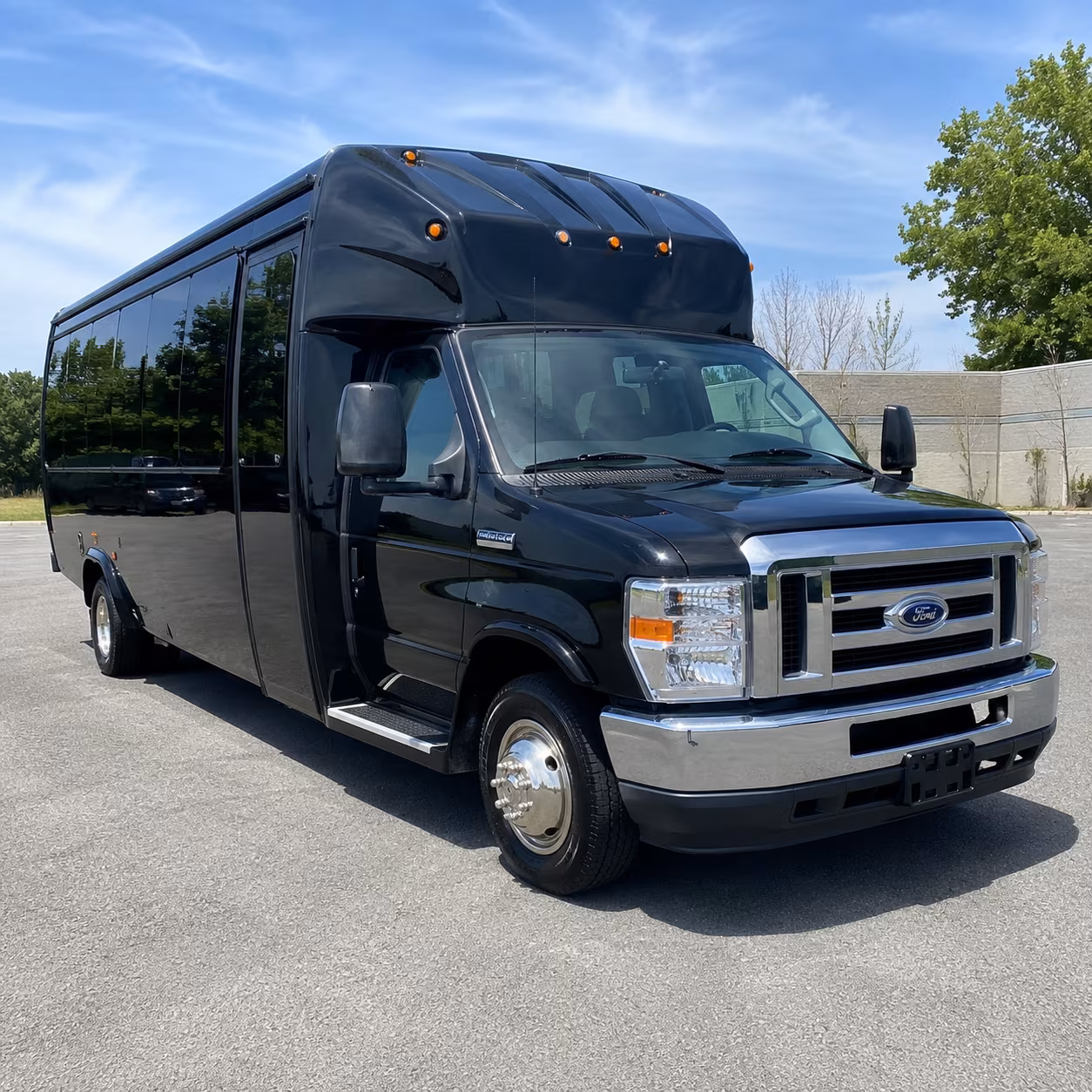 vista holiday party bus rental