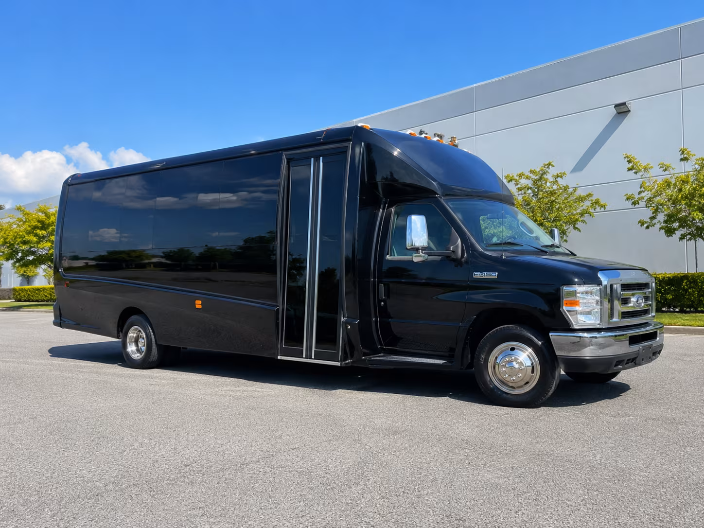 vista party bus booking step 1