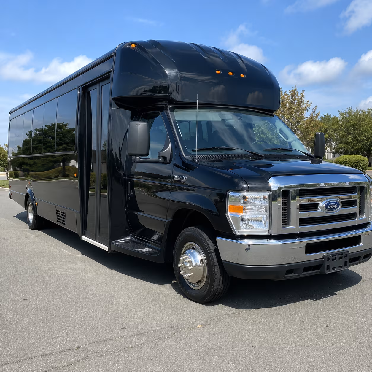 vista prom party bus rental
