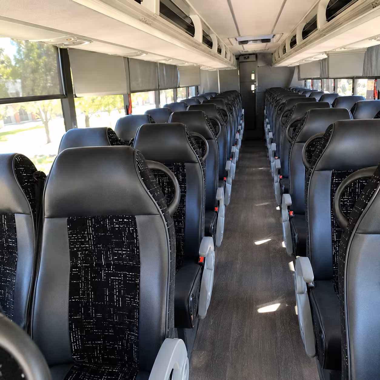 vista religious group transportation onboard seating