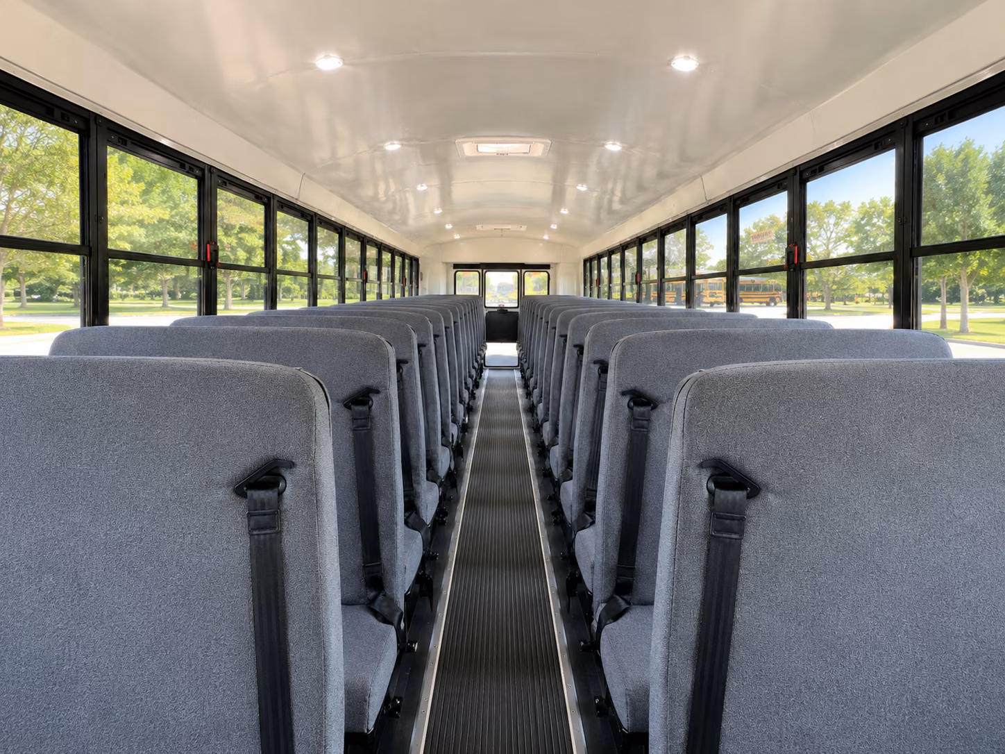 vista school bus interior