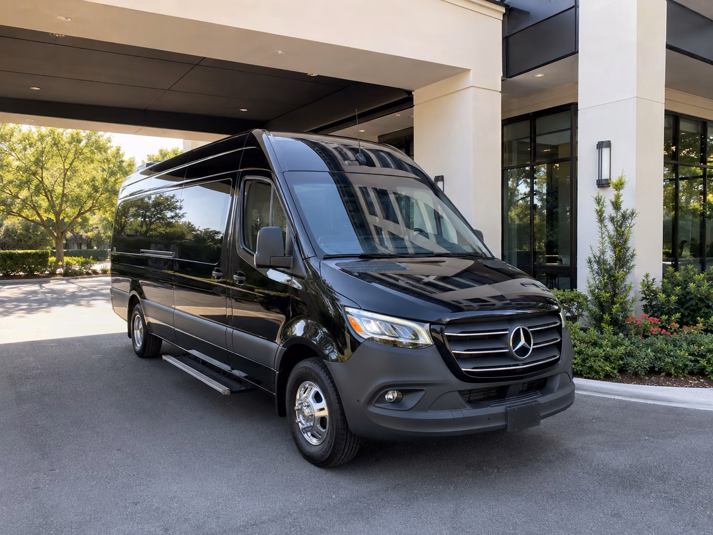 vista sprinter van with driver